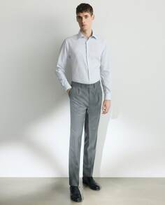 Мужские традиционные классические брюки Emidio Tucci, серый