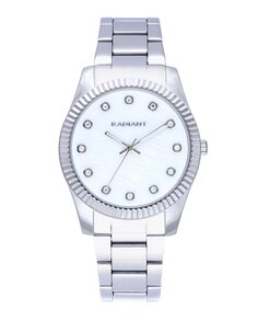 Женские часы Polinesia RA610201 из стали с серебристо-серым ремешком Radiant, серебро