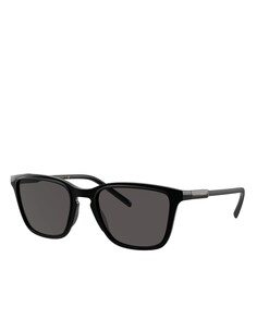 Черные квадратные солнцезащитные очки Dolce &amp; Gabbana, черный