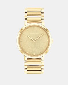 Открыть ссылку 25200086 женские часы из золотой стали Calvin Klein, золотой