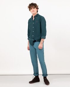 Обычные мужские брюки чинос синего цвета El Ganso, синий