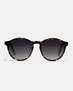 Круглые женские солнцезащитные очки из ацетата гаванского цвета с поляризационными линзами No Idols, темно коричневый