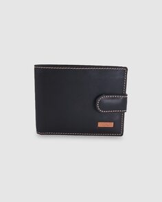 Коричневый кожаный кошелек на восемь карт El Potro, темно коричневый