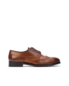 Мужские кожаные туфли на шнуровке Martinelli, коричневый