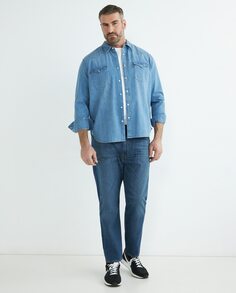 Мужская джинсовая рубашка больших размеров Levi&apos;s, синий Levis