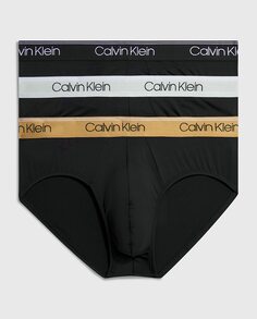 Комплект из 3 мужских трусов Calvin Klein, черный