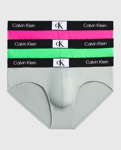 Комплект из трех мужских трусов Calvin Klein, мультиколор