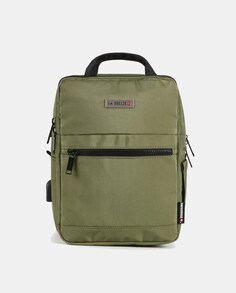 Зеленый рюкзак с карманом для защиты от краж и застежкой-молнией Swissbags, зеленый