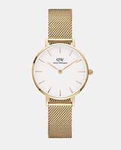 Petite Mesh DW00100350 женские часы с золотой стальной сеткой Daniel Wellington, золотой