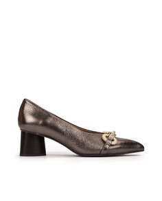 Женские кожаные туфли с пряжкой Pedro Miralles, золотой