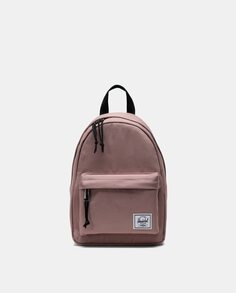 Классический мини-рюкзак розового цвета Herschel, розовый