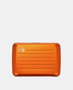 Оранжевый металлический держатель для карт с защитой от кражи и RFID-защитой Ogon, оранжевый Ögon