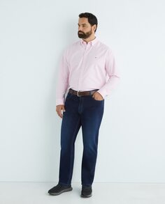Мужская рубашка в клетку Tommy Hilfiger больших размеров Tommy Hilfiger, розовый