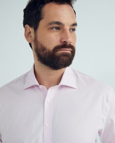 Мужская однотонная рубашка Emidio Tucci, розовый