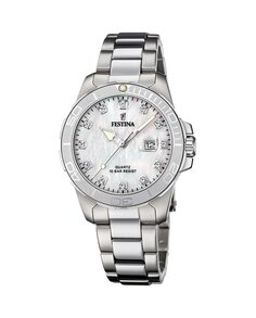 F20503/1 Boyfriend Collection серебряные женские часы из стали Festina, серебро