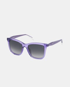Женские солнцезащитные очки прямоугольной формы из ацетата сиреневого цвета Tous, сиреневый