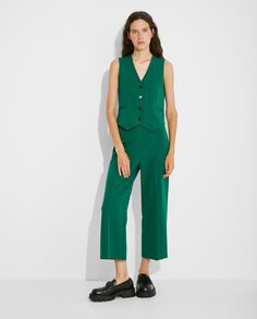 Женские классические брюки с передними карманами Naëlle, зеленый