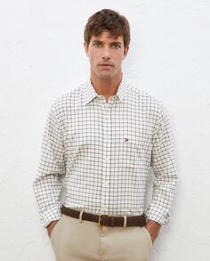 Мужская клетчатая рубашка с длинными рукавами виела Lloyd&apos;s, зеленый Lloyd's