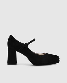 Женские замшевые туфли в стиле Мэри Джейн Lodi, черный