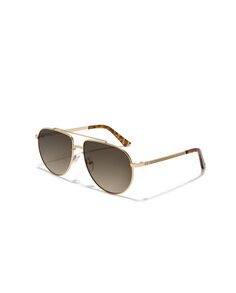 Золотисто-коричневые солнцезащитные очки-авиаторы Legacy D.Franklin, коричневый