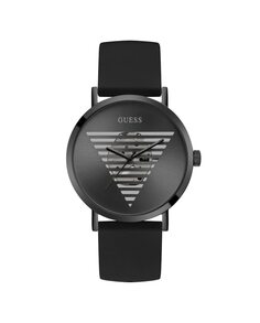 Силиконовые мужские часы Idol GW0503G3 с черным ремешком Guess, черный