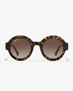 Круглые солнцезащитные очки D.Franklin в стиле ретро в черепаховой оправе D.Franklin, коричневый
