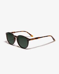 Круглые солнцезащитные очки-унисекс черепахового цвета D.Franklin D.Franklin, коричневый