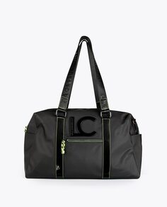 Женский рюкзак с двойной ручкой черного цвета Lola Casademunt, черный