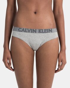 Классические трусы Calvin Klein из хлопка Ultimate с контрастным логотипом Calvin Klein, серый