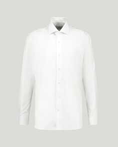 Мужская рубашка стандартного кроя из египетского хлопка Emidio Tucci, белый