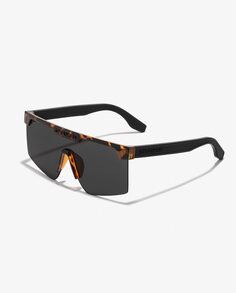 Солнцезащитные очки унисекс прямоугольной формы с полными линзами D.Franklin черепахового цвета D.Franklin, светло-коричневый