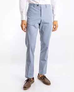 Обычные мужские брюки чинос синего цвета Wickett Jones, синий