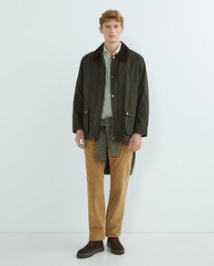 Обычные мужские брюки-чиносы Barbour, бежевый