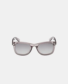 Серые прямоугольные солнцезащитные очки унисекс с поляризованными линзами Skechers, серый