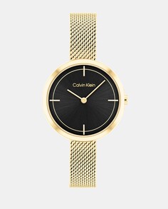 Женские часы Beam 25200186 из золотой стали Calvin Klein, золотой