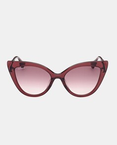 Красные солнцезащитные очки «кошачий глаз» из ацетата MAX&amp;Co., красный
