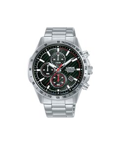 Мужские часы Sport man RM391HX9 со стальным и серебряным ремешком Lorus, серебро