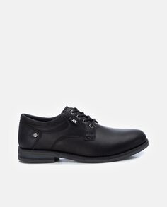 Черные мужские туфли на шнуровке Xti, черный