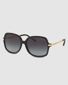 MK2024 Adrianna Черные солнцезащитные очки из ацетата Michael Kors, черный