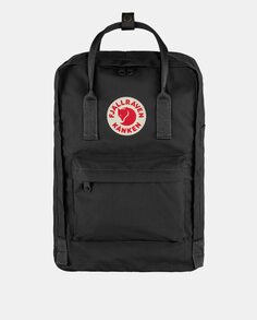 Черный рюкзак для ноутбука Kanken 15 дюймов с внешним карманом Fjällräven, черный Fjallraven