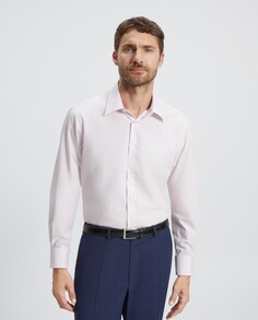 Мужская классическая рубашка стандартного кроя без утюга Emidio Tucci, розовый