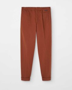 Мужские брюки-джоггеры с подолом внизу Loreak Mendian, коричневый
