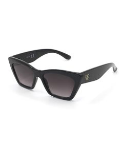 Черные женские солнцезащитные очки Valeria Mazza Design Starlite, черный