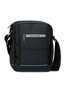 Мужская сумка через плечо темно-синего цвета с держателем для планшета Movom, синий