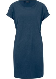 Платье свободного кроя из джерси Bpc Bonprix Collection, синий