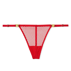 Трусы Victoria&apos;s Secret Very Sexy Fishnet V-String, красный