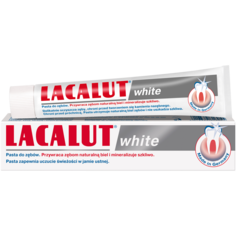 Lacalut White отбеливающая зубная паста, 75 мл