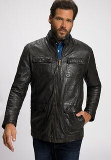 Кожаная куртка JP1880, черный
