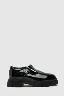 Черные лакированные туфли Logic Schuh, черный