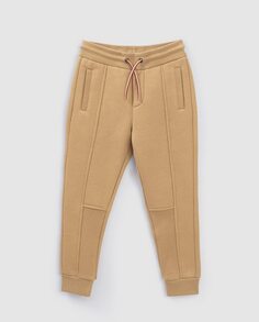 Детские спортивные брюки верблюжьего цвета IKKS, коричневый